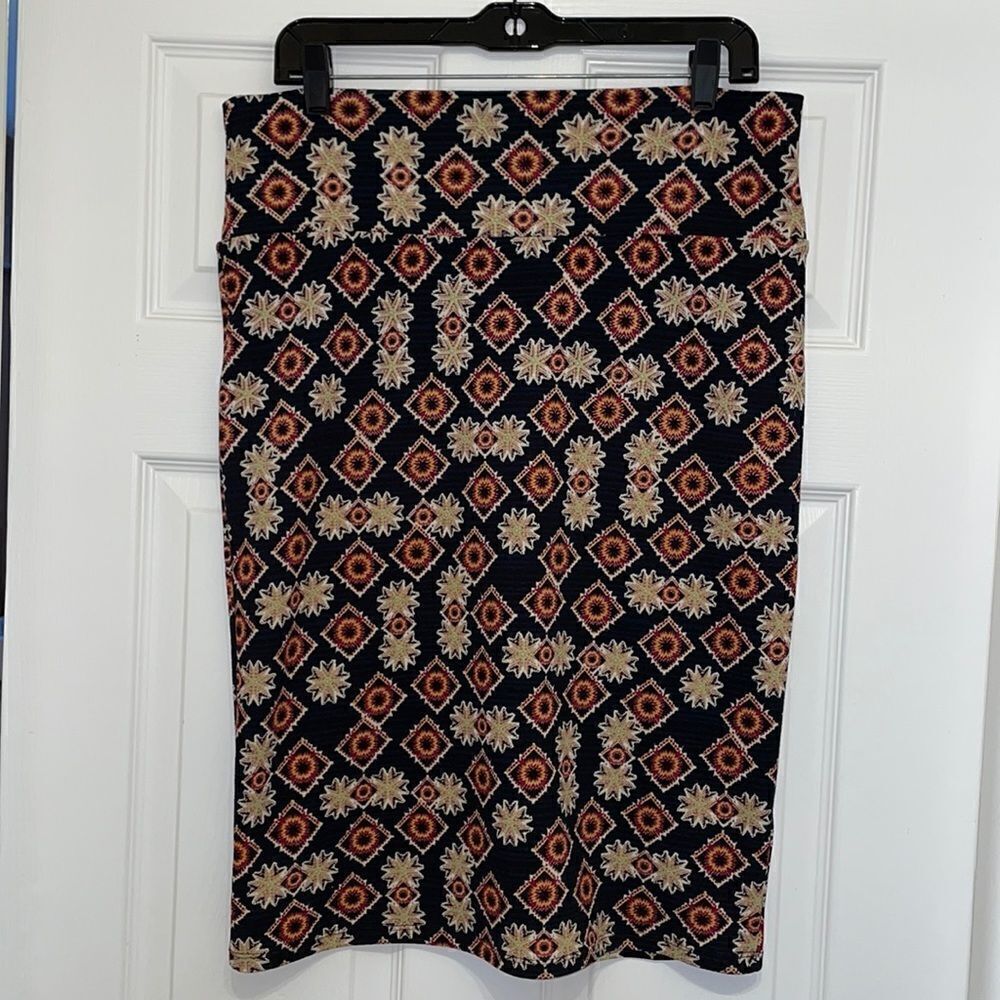 Lularoecassie Printedpencilskirt